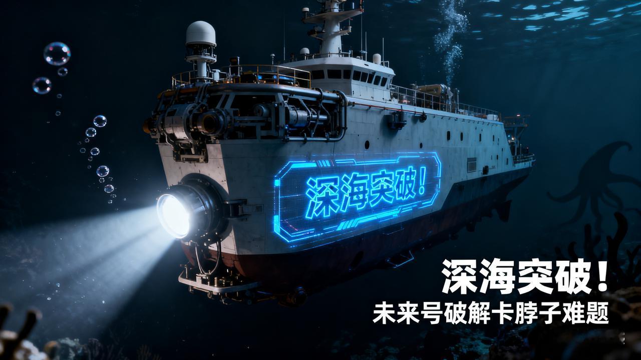 深海突破！“未来”号破解卡脖子难题
 
南海1500米深处，“未来”号试验船的探