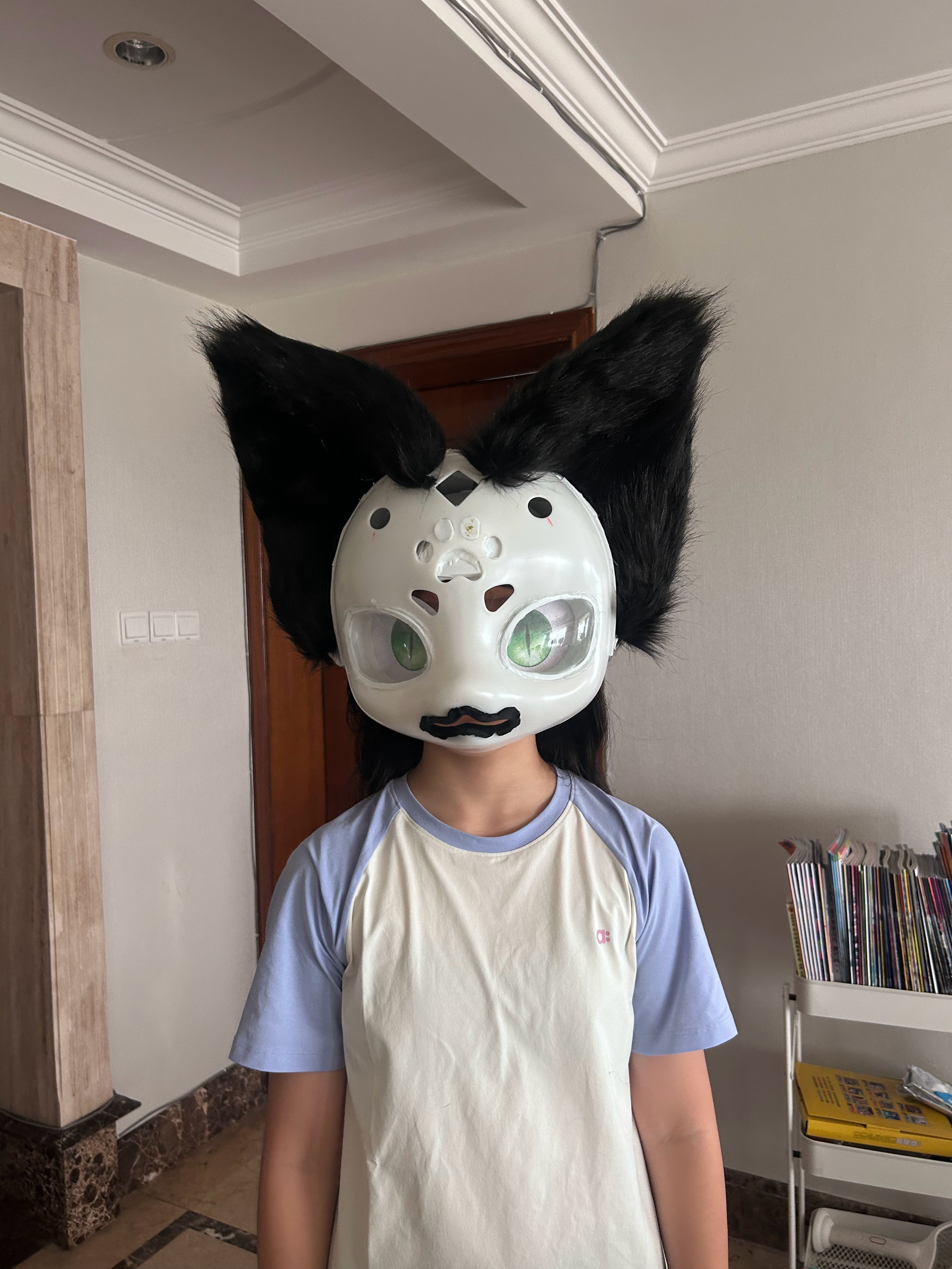 家里养了只大猫咪墩作品