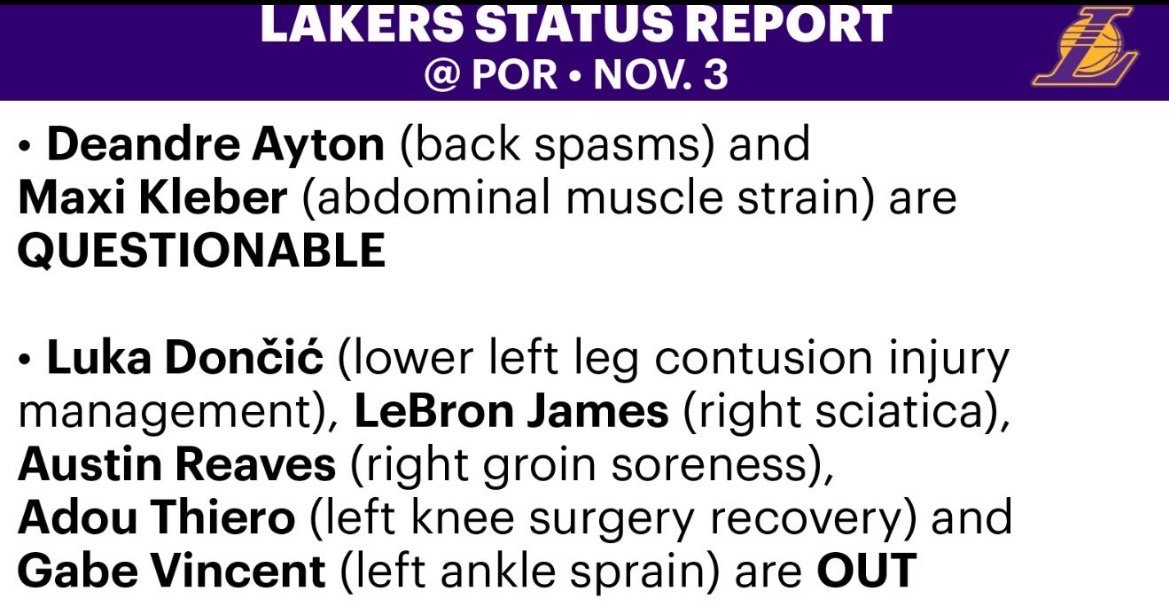 艾顿和可乐杯出战成疑，詹姆斯，卢卡，里夫斯，文森特缺席！今天看拉拉维亚表现！ ​