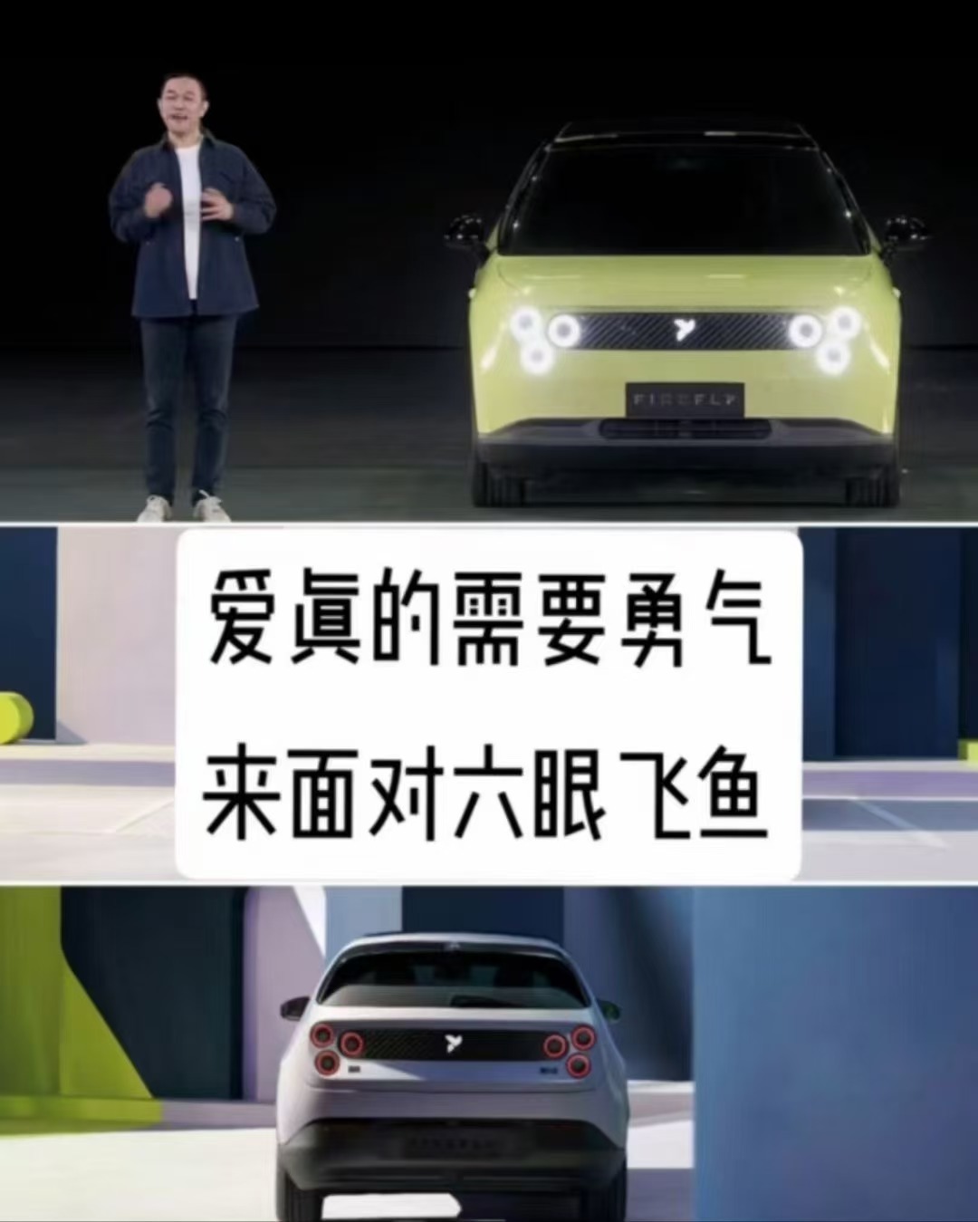 蔚来 萤火虫 网友太能整活了 