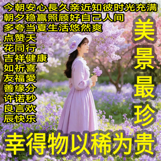 个人观点仅供参考对错勿怪
吉祥健康美景最珍贵