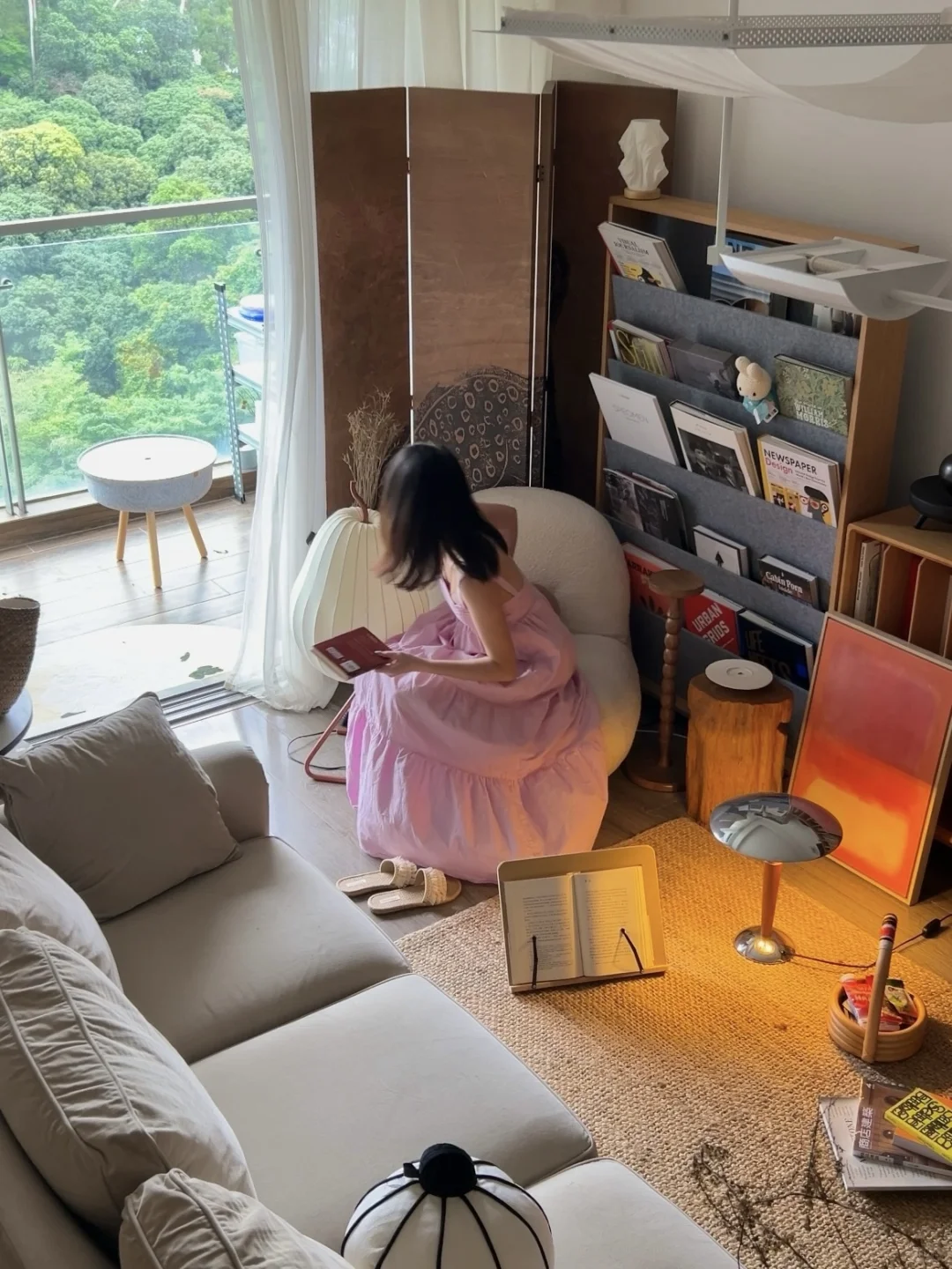 住在深圳山脚下的58平小家🏠🍃