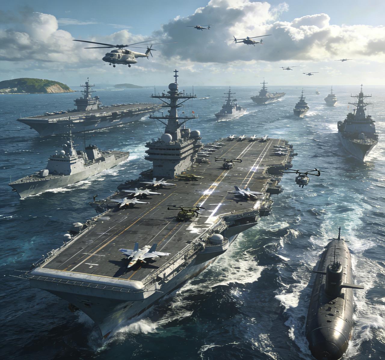 大批舰船集结中国沿海，正在为军事行动做准备？
据路透社独家消息报道:中国正在南海