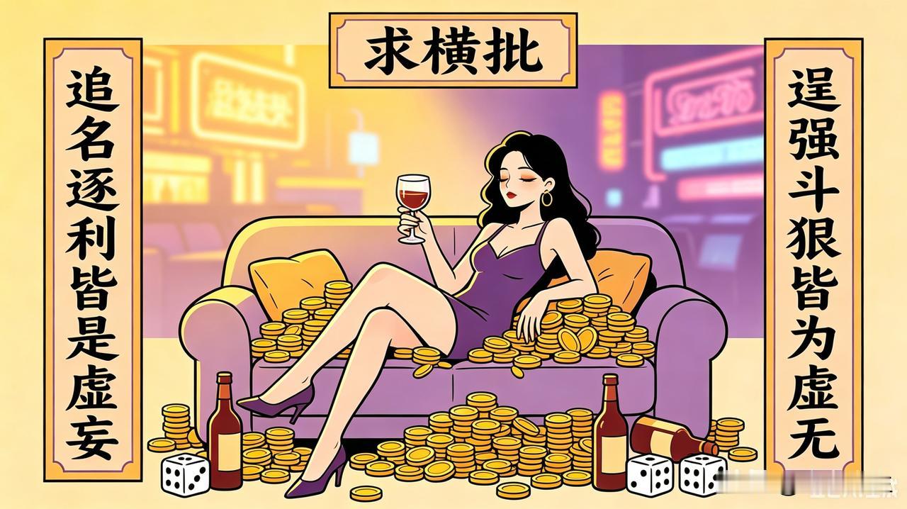 你信吗？耗尽半生追逐，最后只是一场空（求横批）
 
上联：追名逐利皆是虚妄
下联