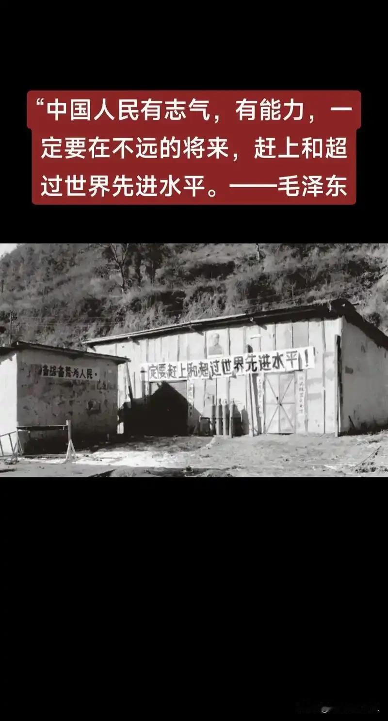“一定要赶上和超过世界先进水平”，今天我们再回头看1965年就喊出这句话的时候，