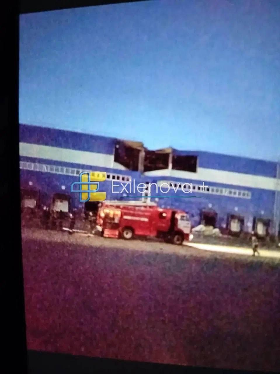 又着了！莫斯科地区的一家野莓仓库！已知无人机击中了博戈罗德区阿特兰特公园地区的一
