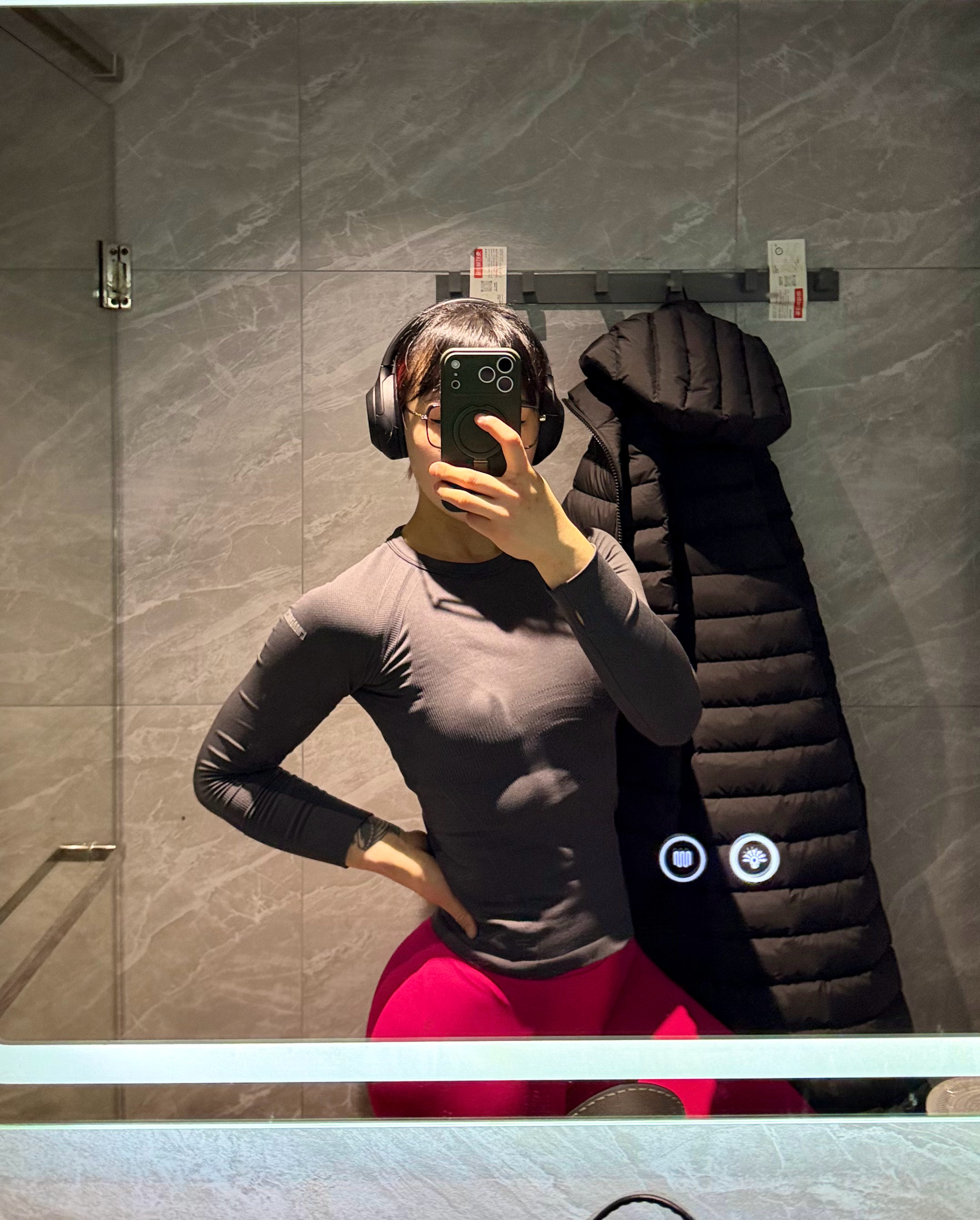 练完💦运动打卡运动就是坚持健身OOTD臀腿训练 嘉兴