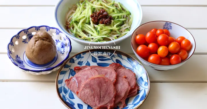 荤菜|我的春日午餐，一荤一素一水果，主食是粗粮，吃十成饱也不怕胖