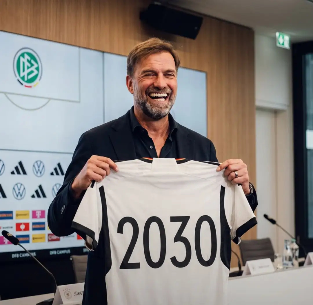 全力冲刺2030世界杯！克洛普能否扛起低谷德国队复兴重任？7月24日德国足协官宣