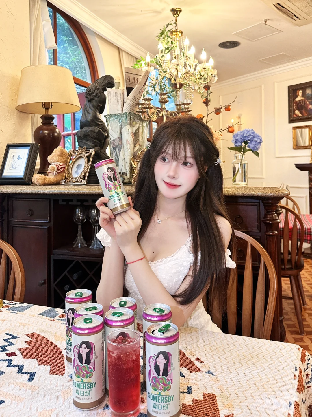 露思同款夏日纷西打酒get~好喝又好拍