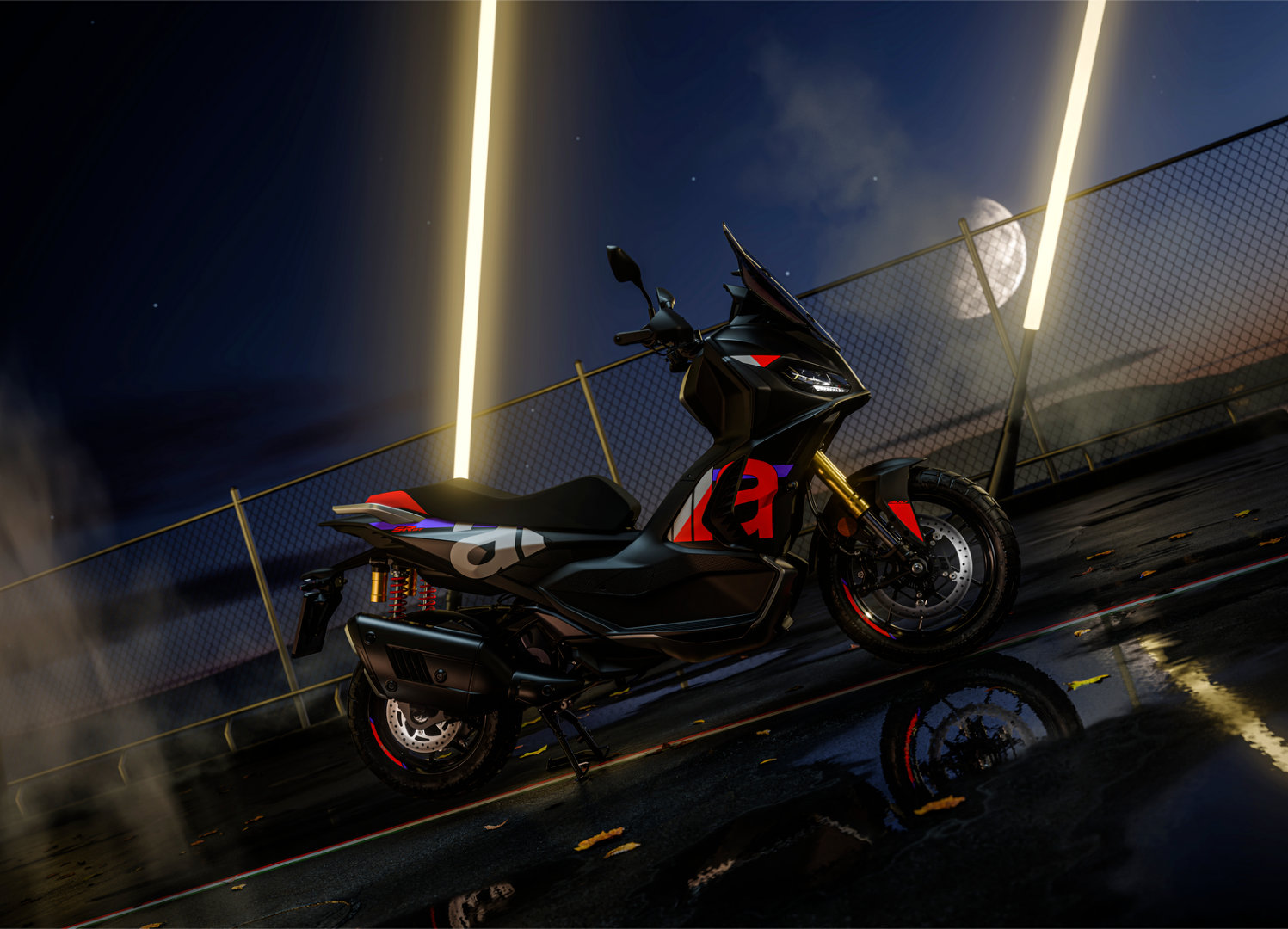 车市热门 Aprilia 阿普利亚 2026 跨界踏板 SR GT 400 