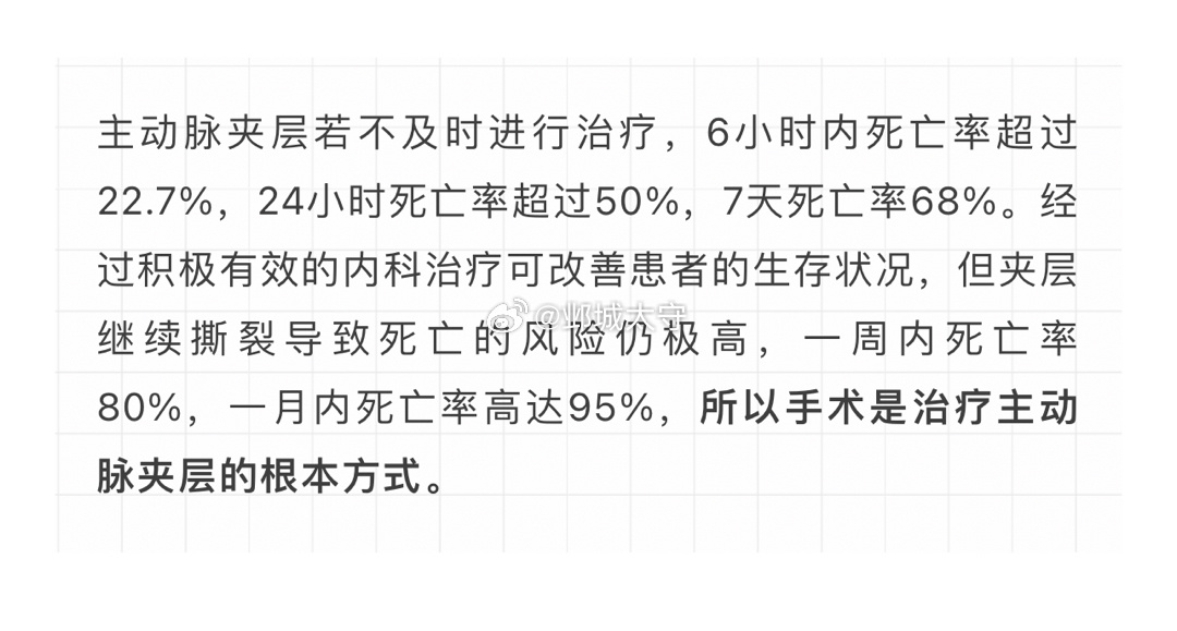 一例急性脑梗患者是个主动脉夹层，而且撕得特别长！往上撕到了颈内动脉，近乎入颅，往