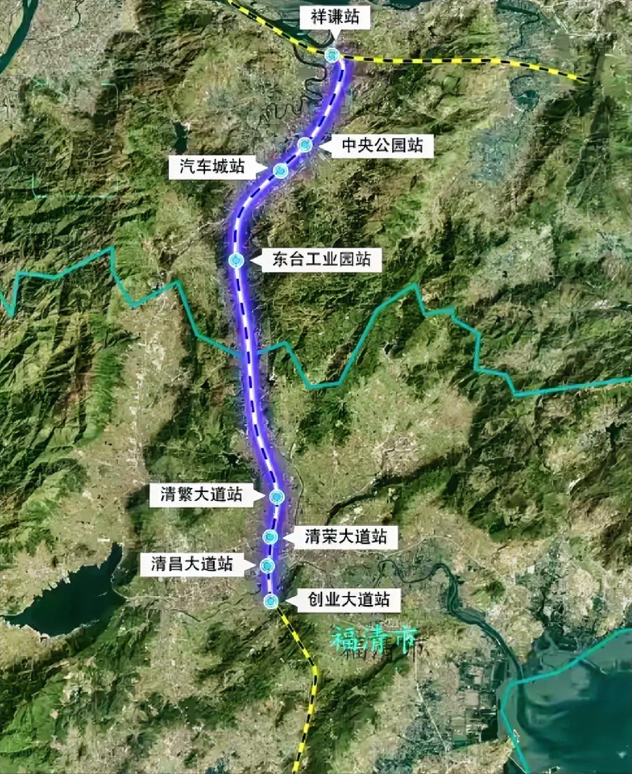 重磅落地！福清迎来地铁时代！福州S1市域快线提上日程，全程零换乘直达主城机场作为