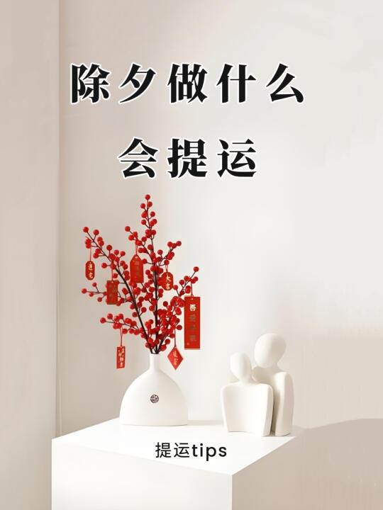 除夕那些可以提运的小tips