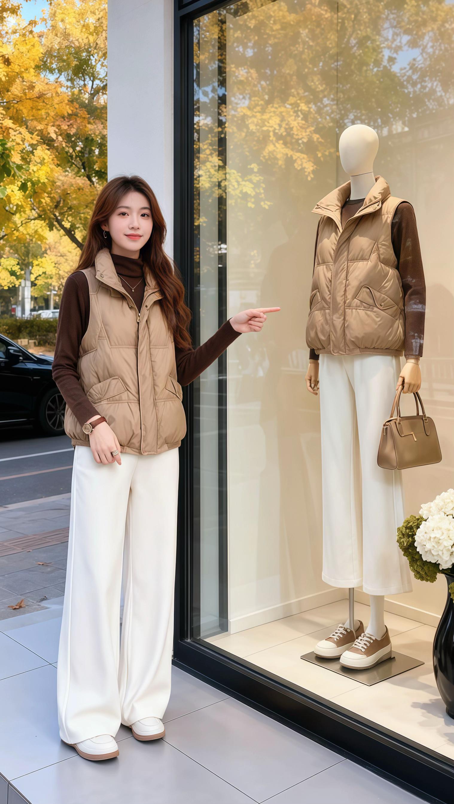 当普通人找到自己的穿搭风格后 时尚气质穿搭 小个子初秋显瘦穿搭 气质又...