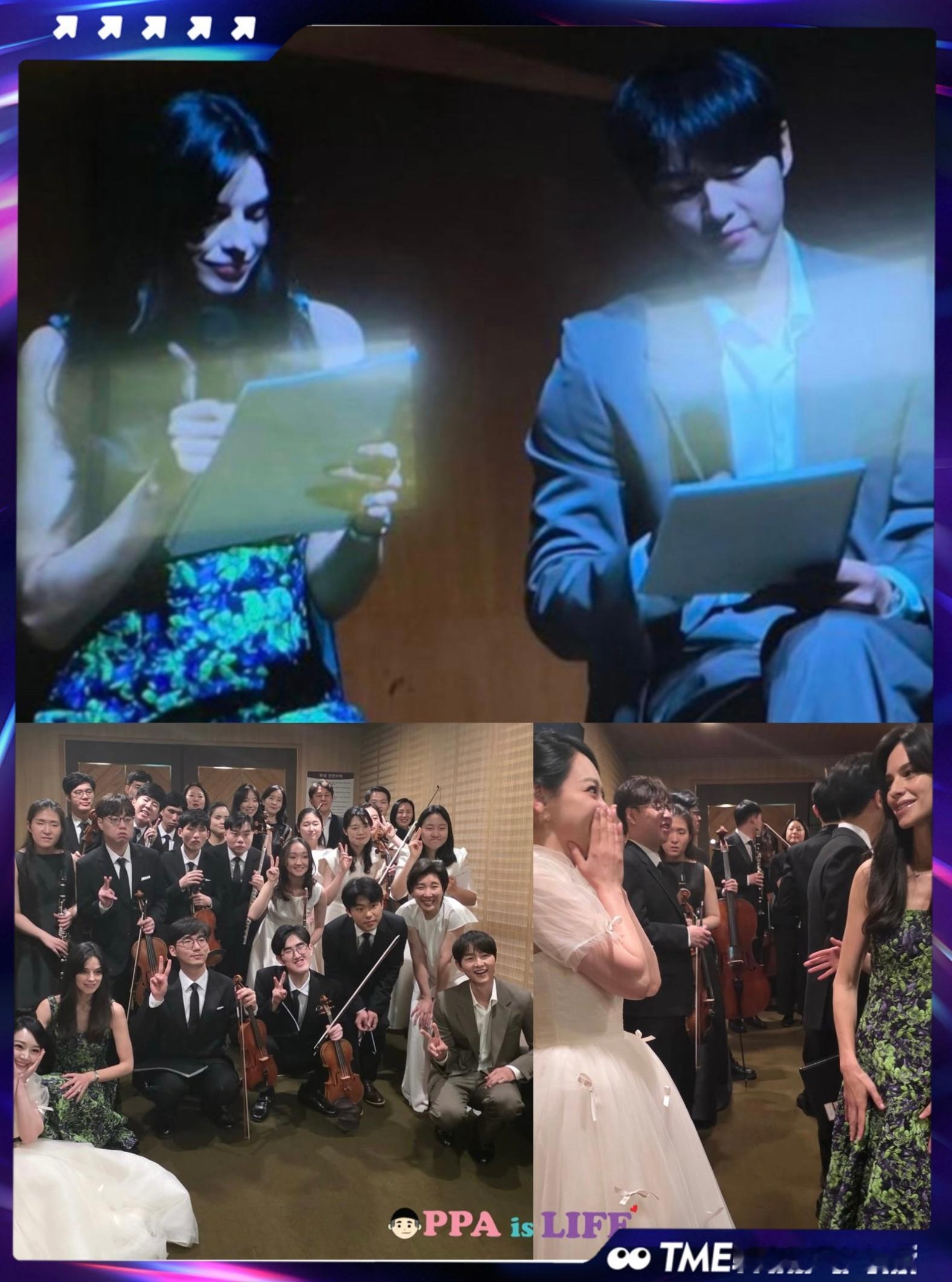 宋仲基携妻子现身音乐会 宋仲基和妻子结婚三年后首次一同亮相正式场合！ 