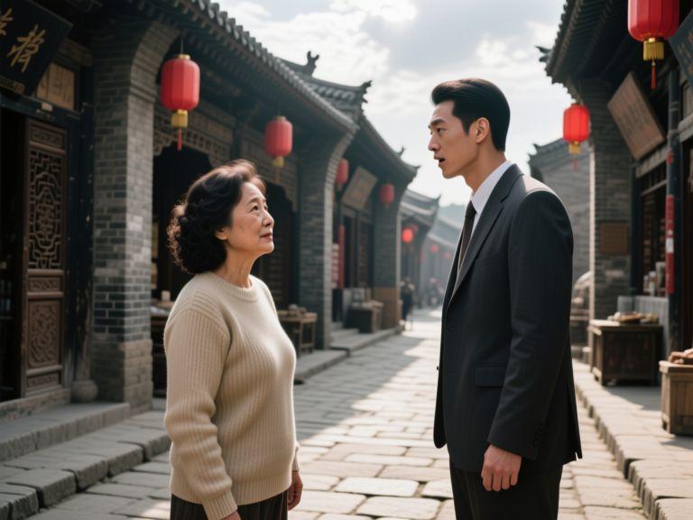 她在同一个地点，等来了当年那个承诺"长大回来娶我"的男孩，
一个关于等待的故事