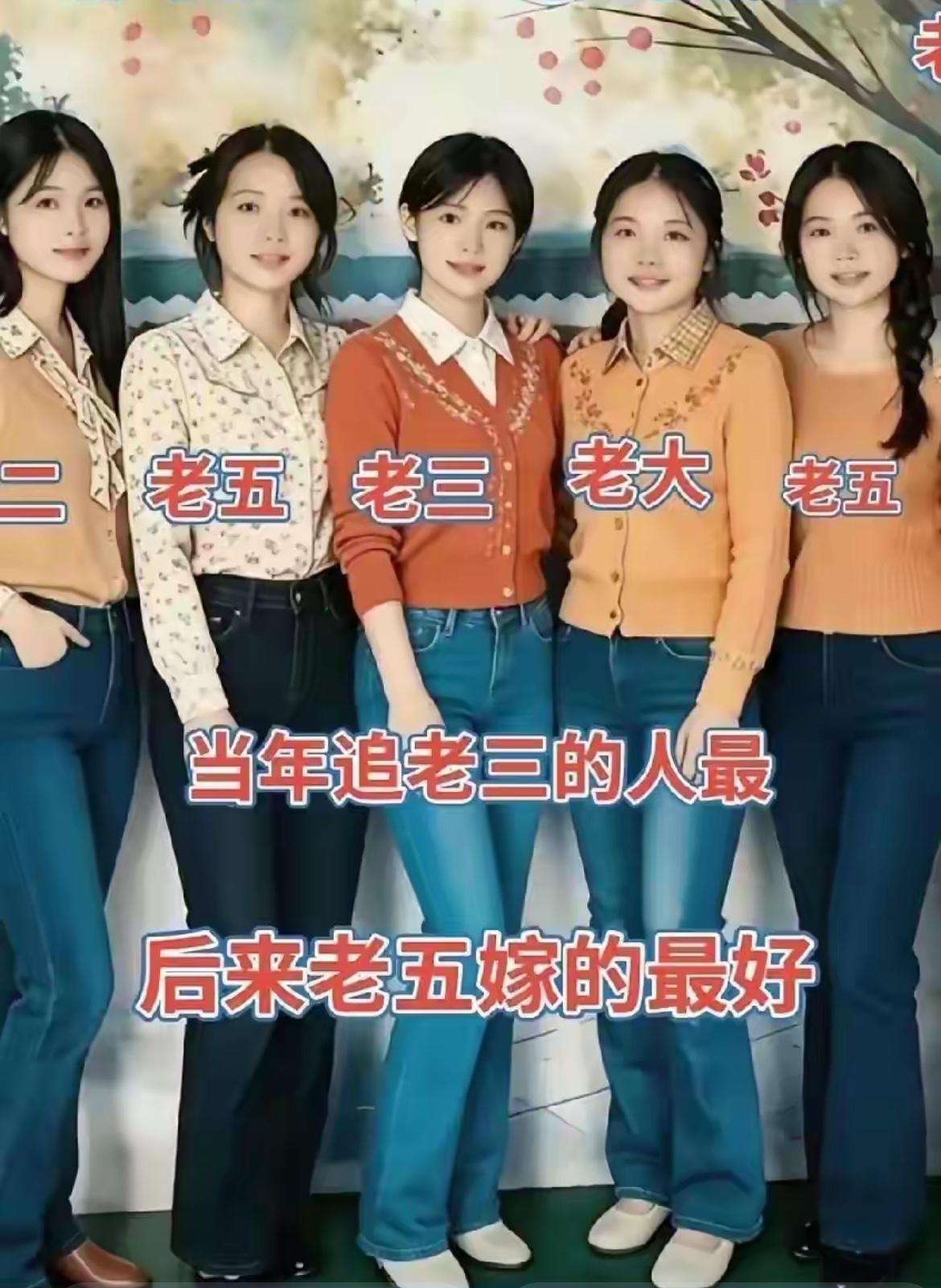 这是多年前的照片，如果是现在看，你觉得谁最招人喜欢！