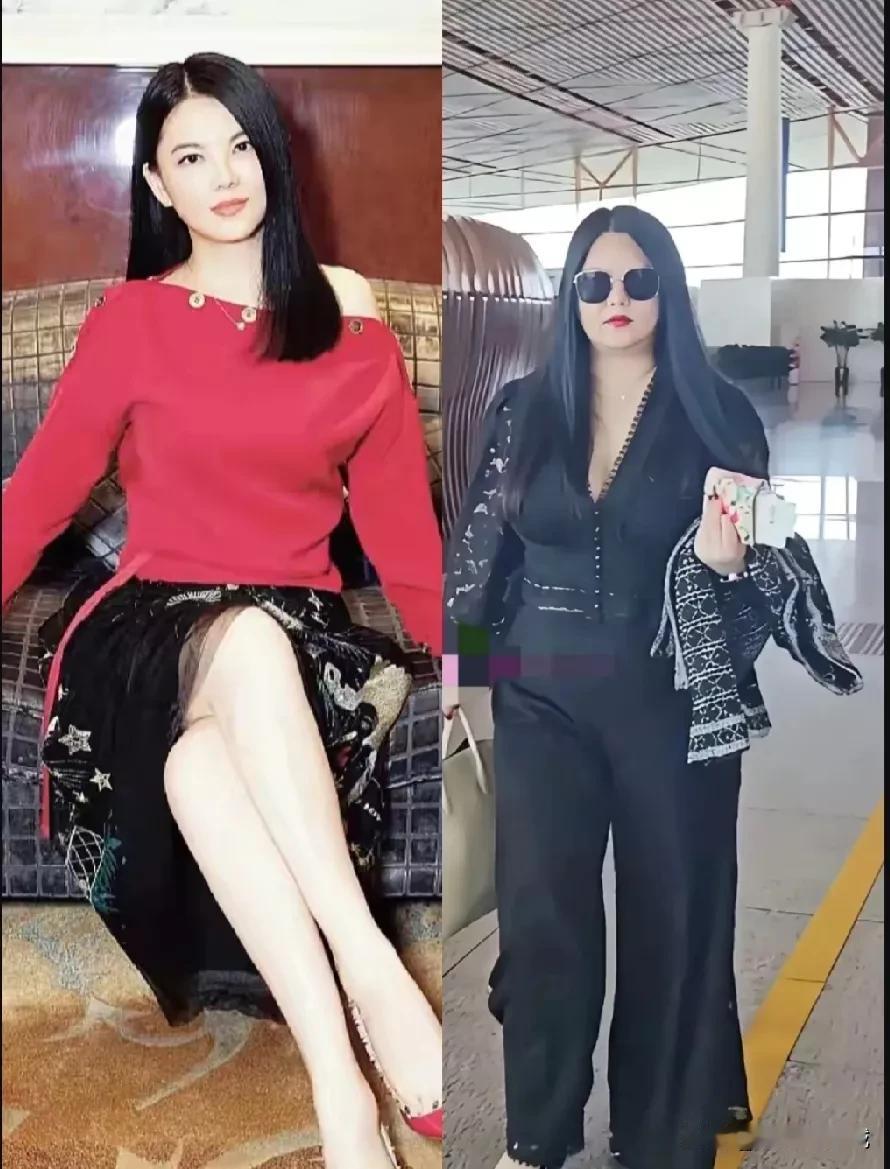李湘才是牛人，年轻时光鲜亮丽身材苗条，是众多人的梦中情人；上了年纪后身体发福风采