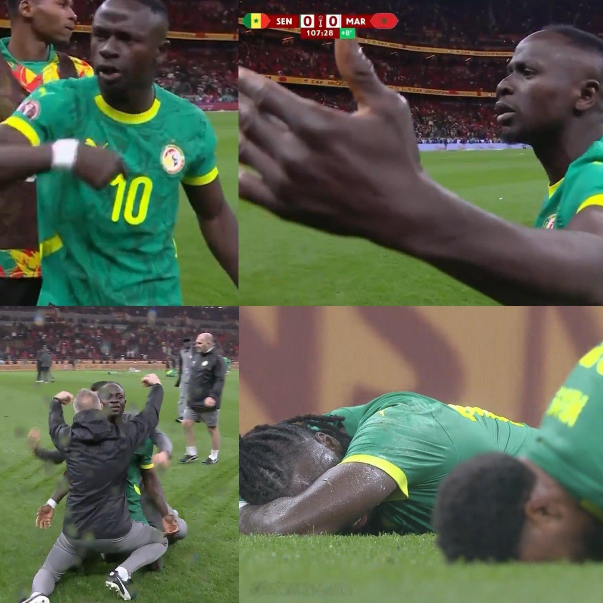 塞内加尔夺得非洲杯冠军 这是近年来世界足坛最精彩的决赛👏👏👏塞内加尔和摩洛