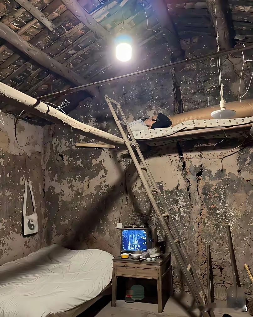 没办法，我只能等拆迁了