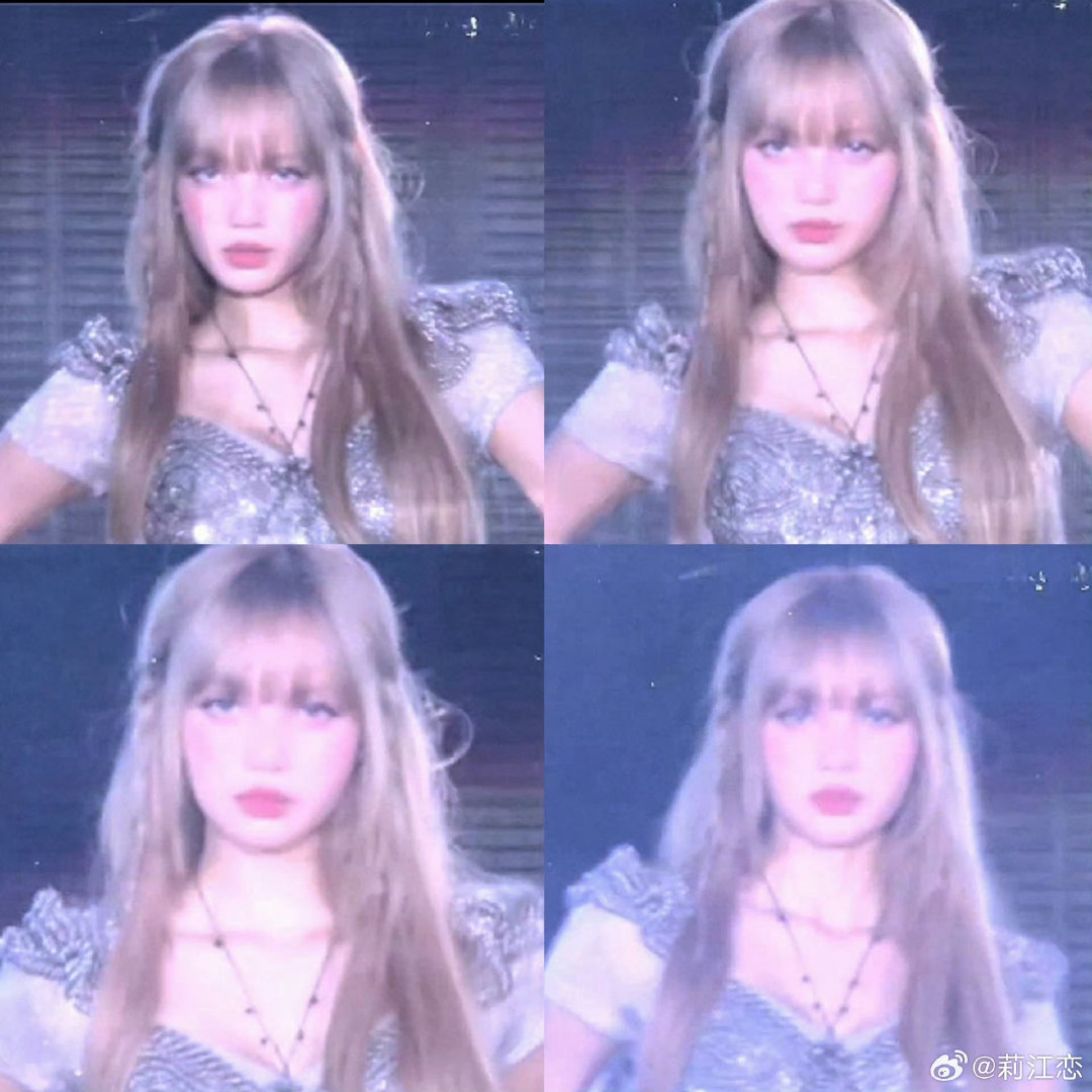 Lisa秒了所有Lisa永远是最认真对待舞台的那一个Lisa秒了所有 ​​​