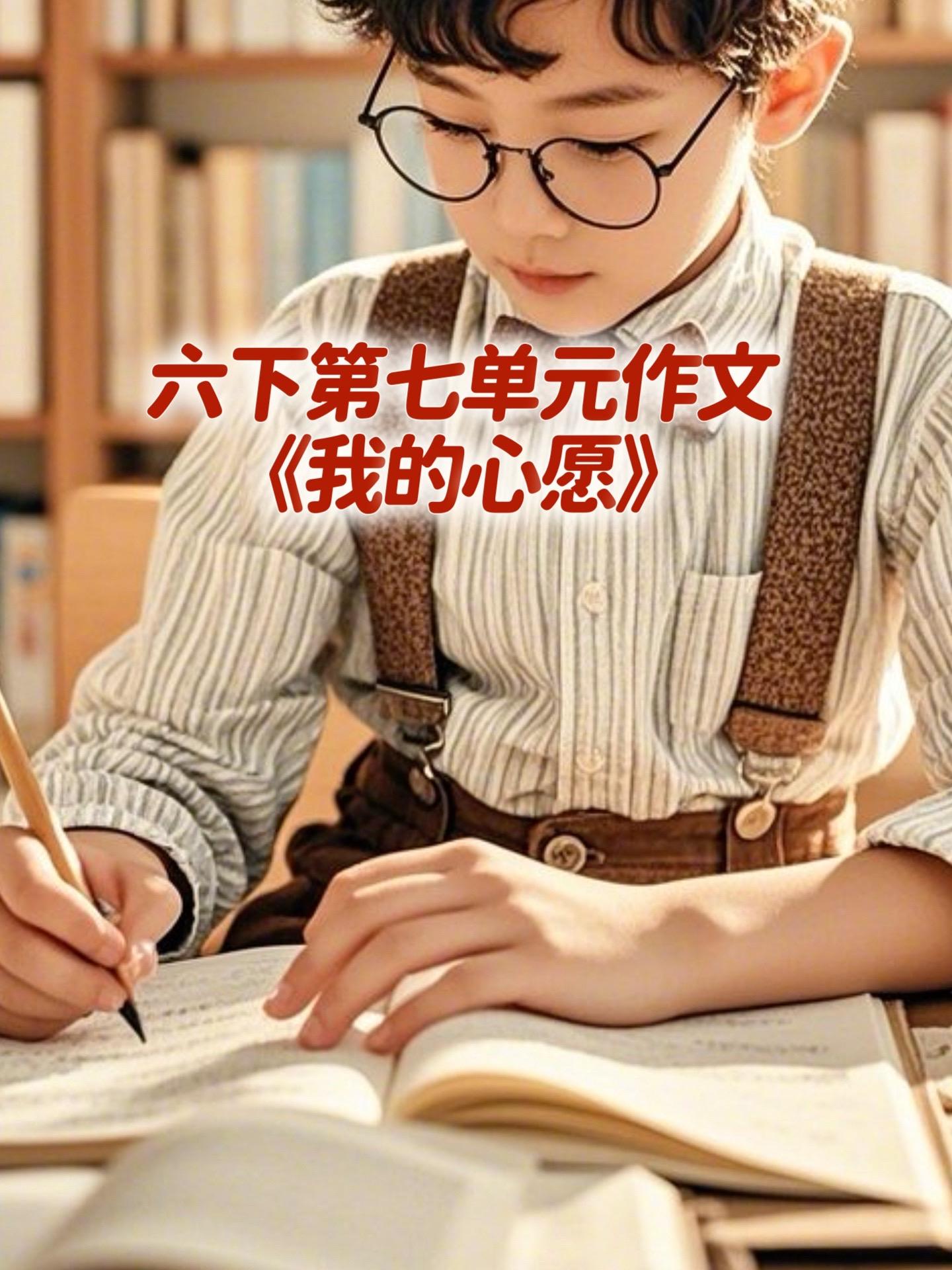《我的心愿》 优秀范文。家长必读，小学六年级下册第七单元习作《心愿》...
