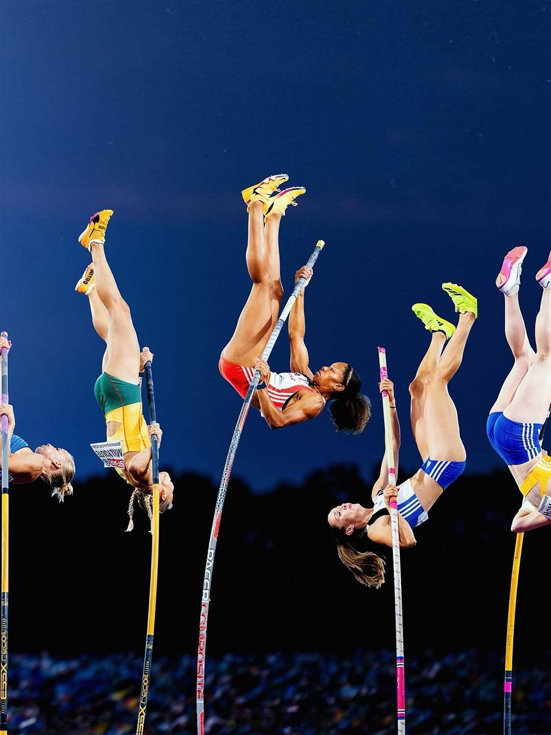Geoff Lowe 的2026欧洲田径锦标赛女子撑竿跳高摄影及后期。哈哈必须要