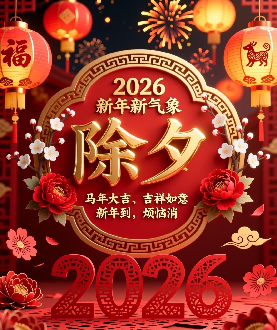 除夕快乐｜愿平安喜乐，万事顺遂

烟火起，照人间，举杯敬此年。
辞旧迎新，岁岁常