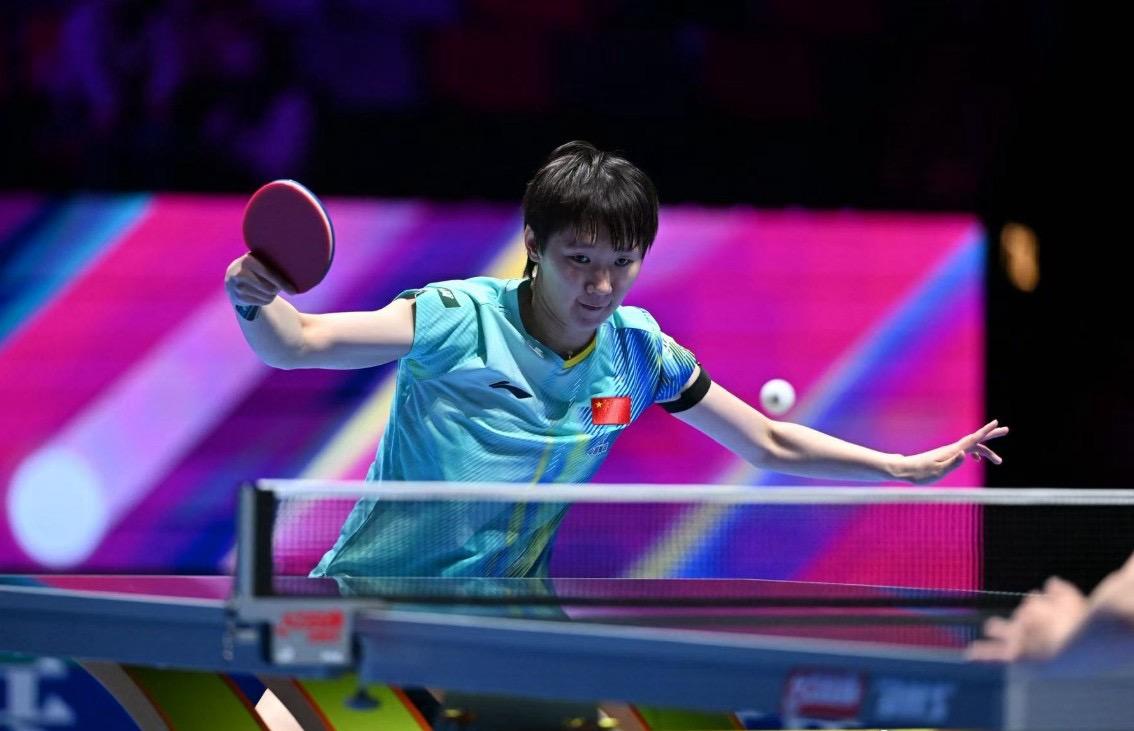 今天看王曼昱打日本选手才知道乒乓球有个规则叫“轮换发球法”，非常像足球比赛的点球