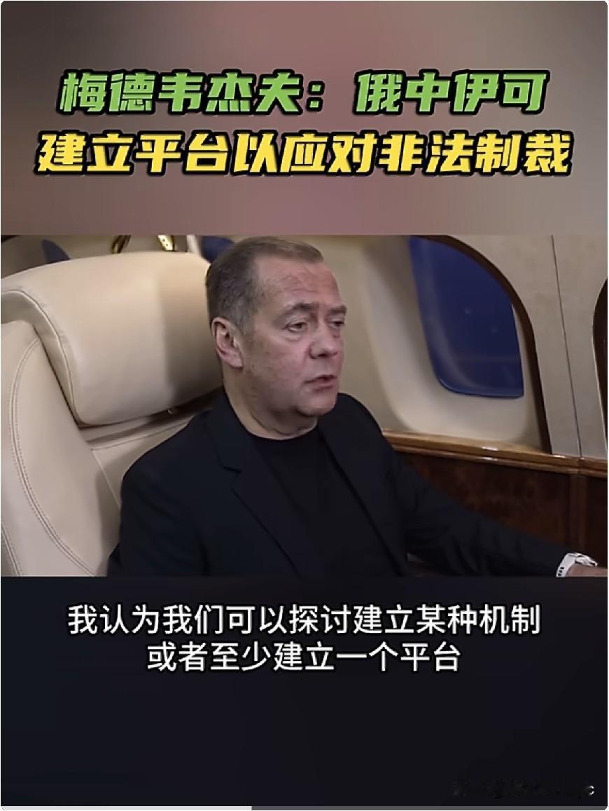 据RT报道，7月4日，俄罗斯联邦安全会议副主席梅德韦杰夫在接受RT采访时指出，在