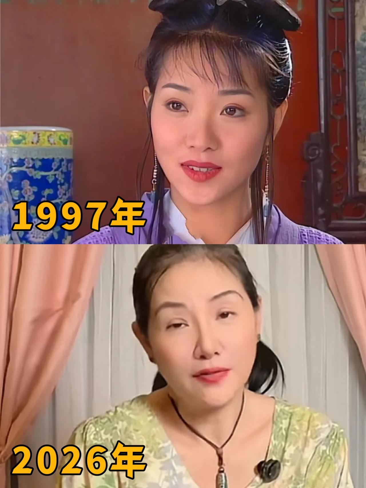 童年白月光大变样！当年漂亮又灵动，现在一副没睡醒的样子
广州长大，TVB训练班毕