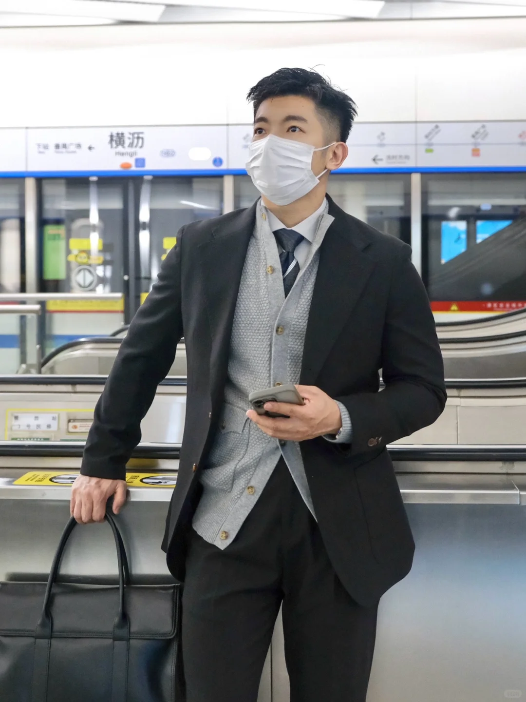 月薪10w➕的金融男真的不坐地铁吗⁉️