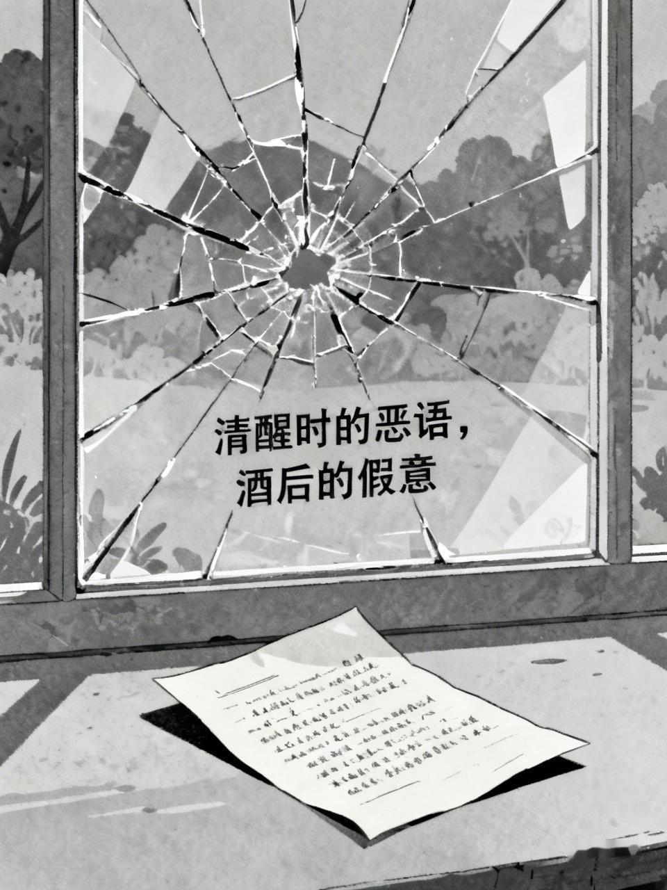 有个朋友问我，老公清醒时候骂她一文不值，往死里骂，喝了酒后又向她道歉，是不是清醒