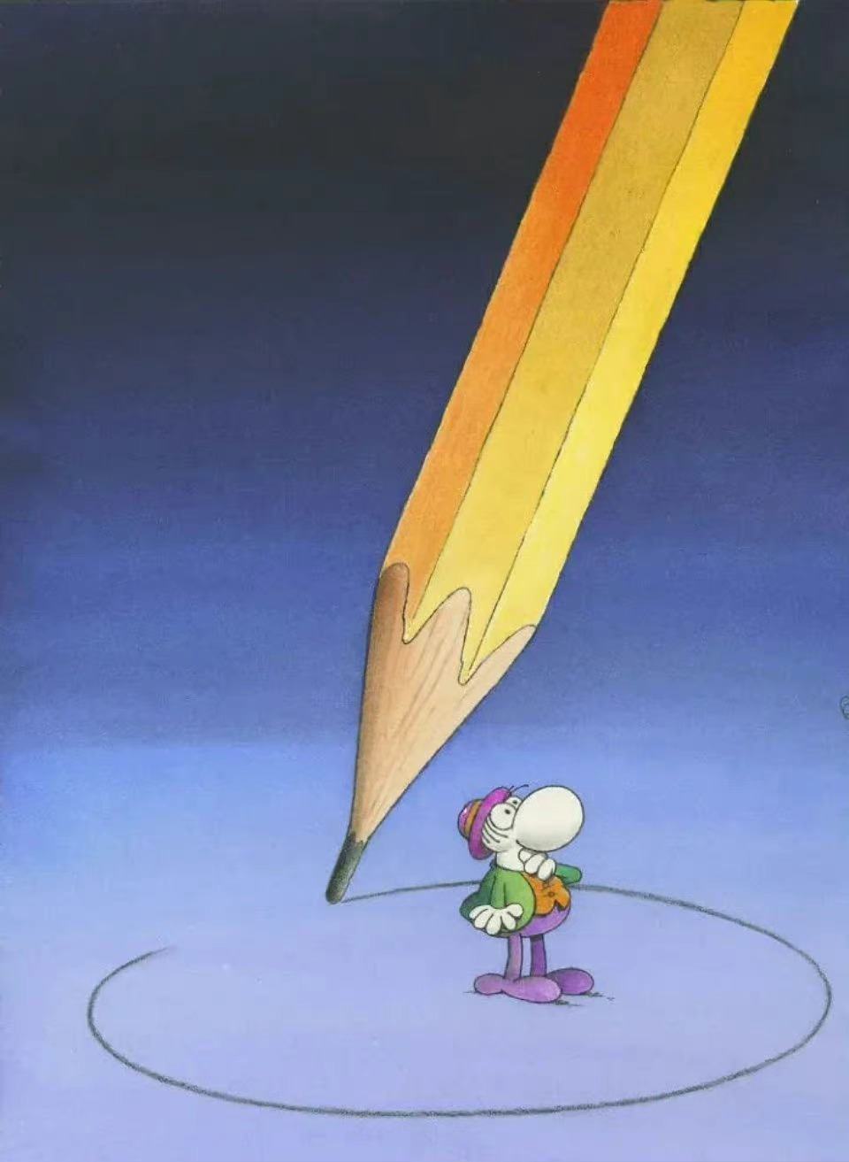 把身边的人都想成坏人，然后慢慢去证明他是好人；千万不要把他们想成好人，然后通过一