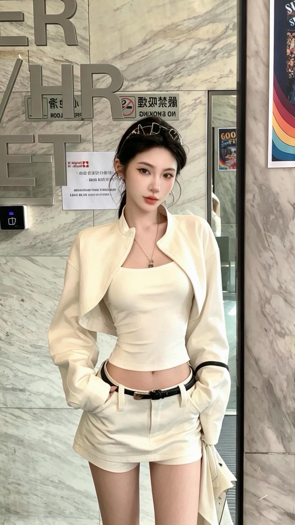 姐系穿搭 氛围感拉满的穿搭 姐感穿搭 斩女酷辣女孩穿搭 今日份高智感look
