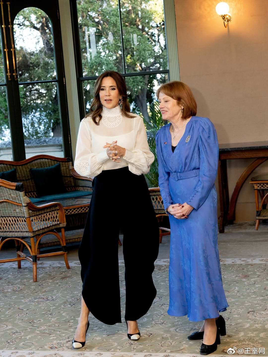 丹麦王室 🇩🇰🇦🇺3月19日，国王夫妇在塔斯马尼亚州政府大楼举办回请招待