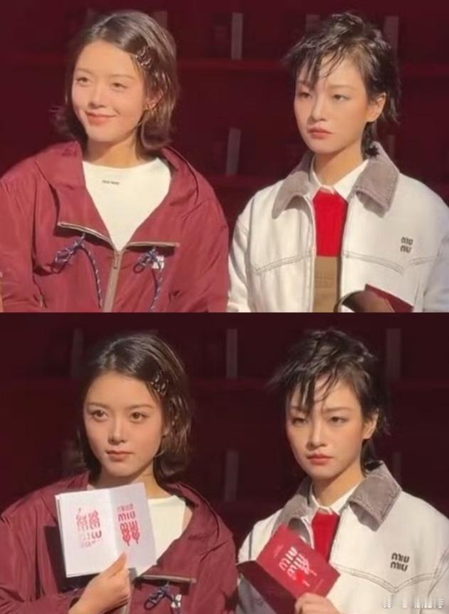 看到赵今麦和李庚希同框，不禁让人感慨“人生如戏，全靠演技”。 两位年轻才俊，“林