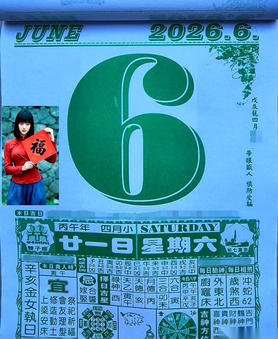 明天，6月6号，周六，记住了，有一条最重要的规矩：别抬杠。
一句话说不对，一整天