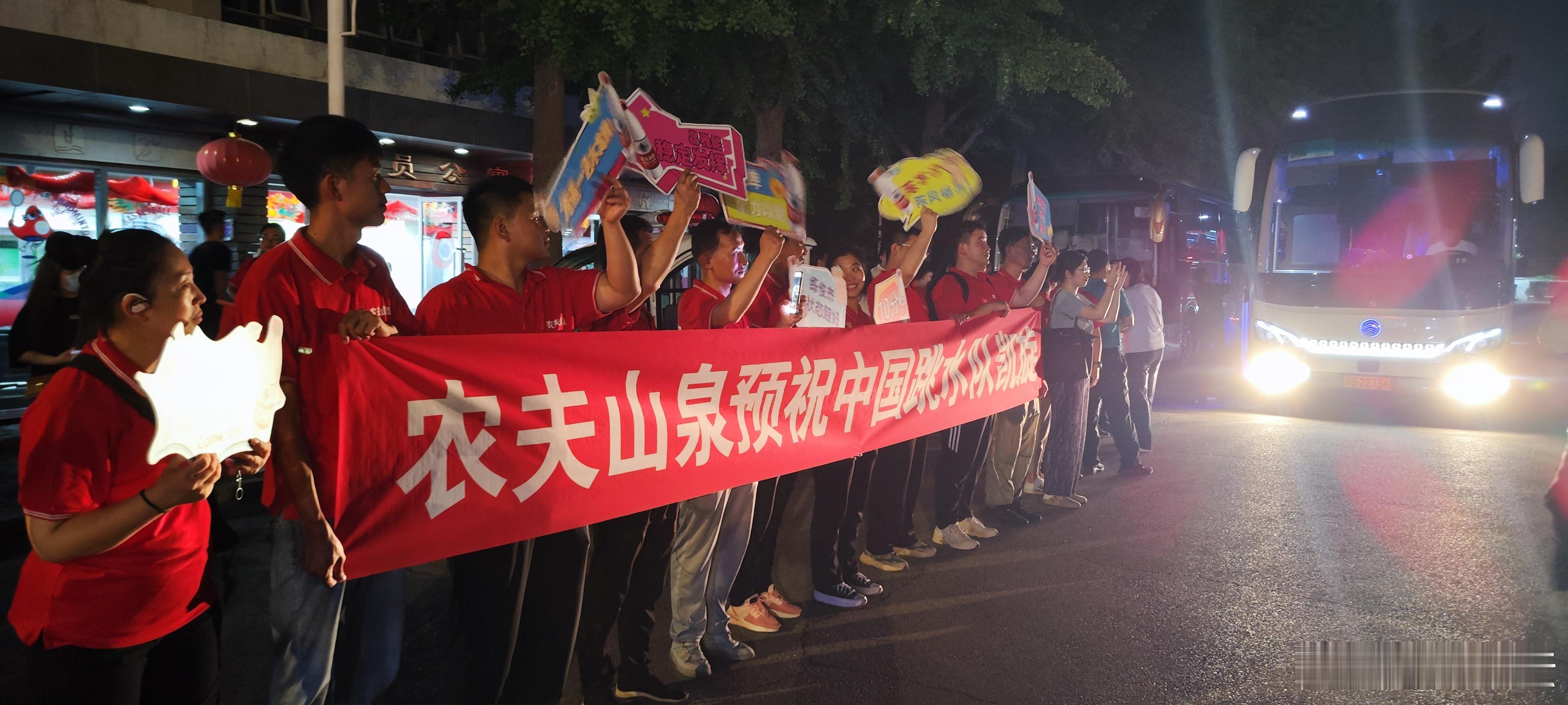 #跳水梦之队出征巴黎#中国跳水队今日的辉煌背后，是无数次的跌倒与爬起，是无数滴汗