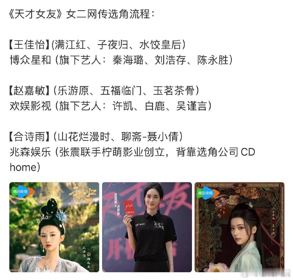 天才女友女二网传选角流程网传天才女友女二选角流程 ​天才女友女二网传选角流程，如