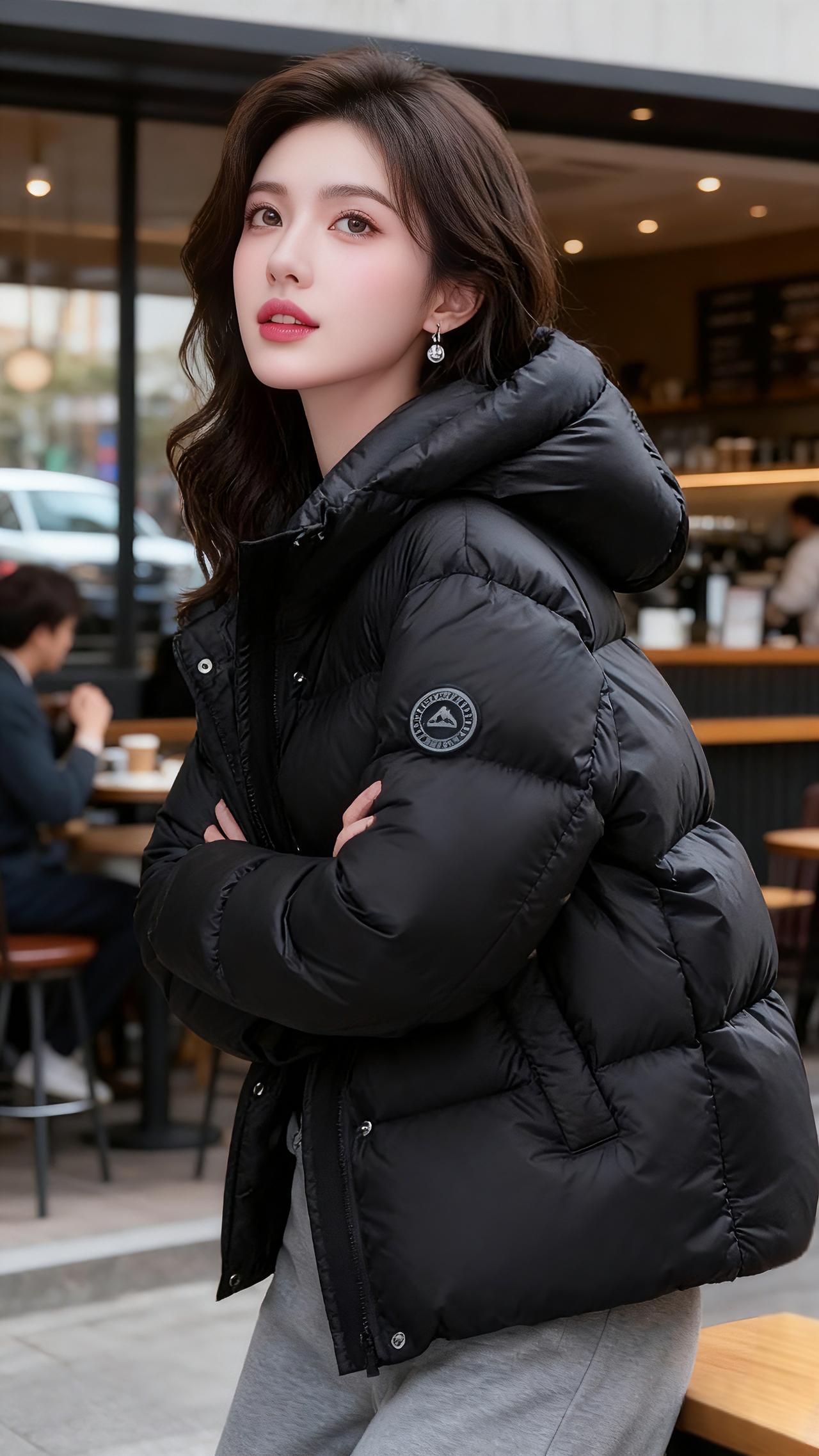 欧韩穿搭 外套穿搭 每日分享 穿衣搭配 保暖穿搭