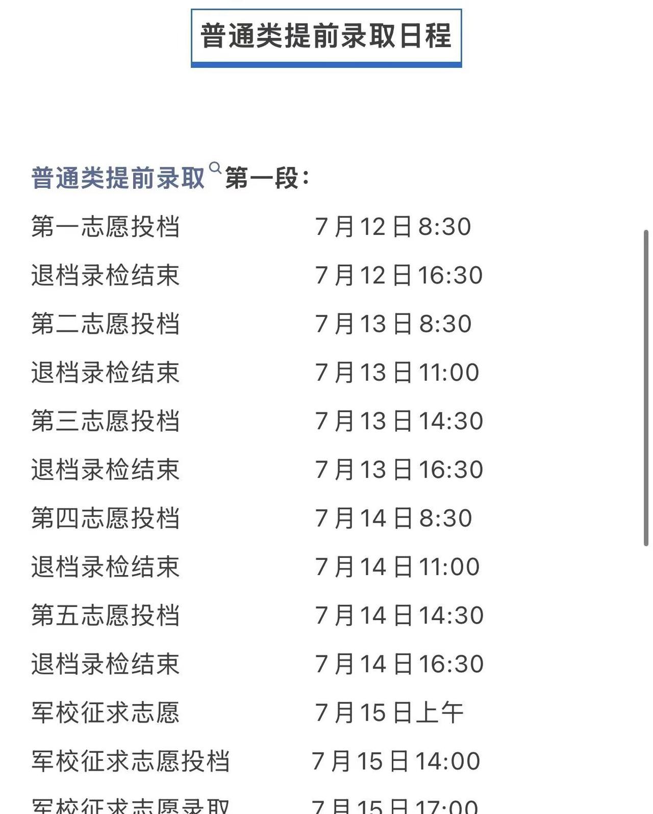 今起投档！浙江高考普通类提前录取启动。高考录取时间节点 浙江机电职业技术学院 浙