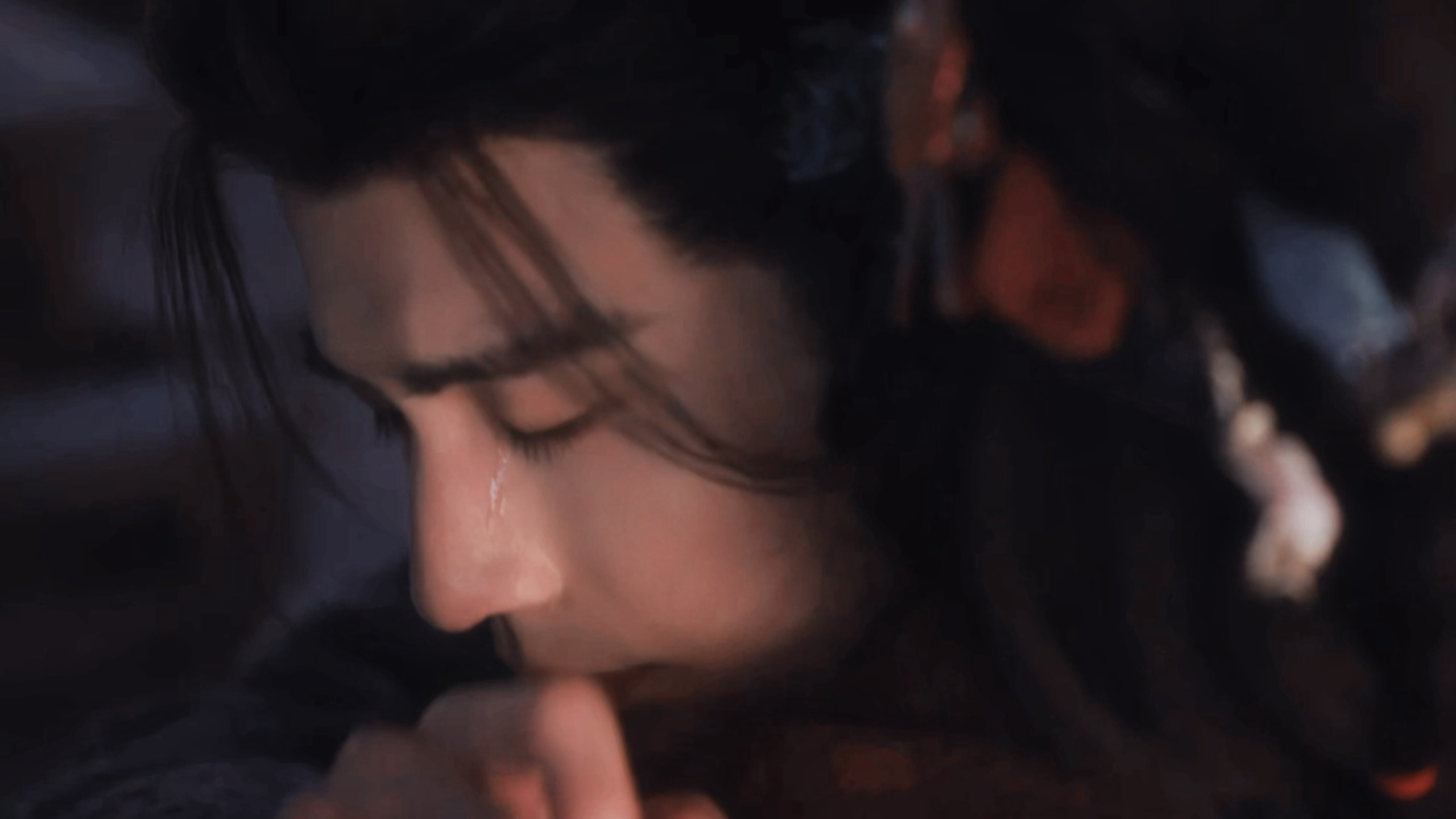 谢征这一滴泪真神了……………好会演啊凌赫……… 