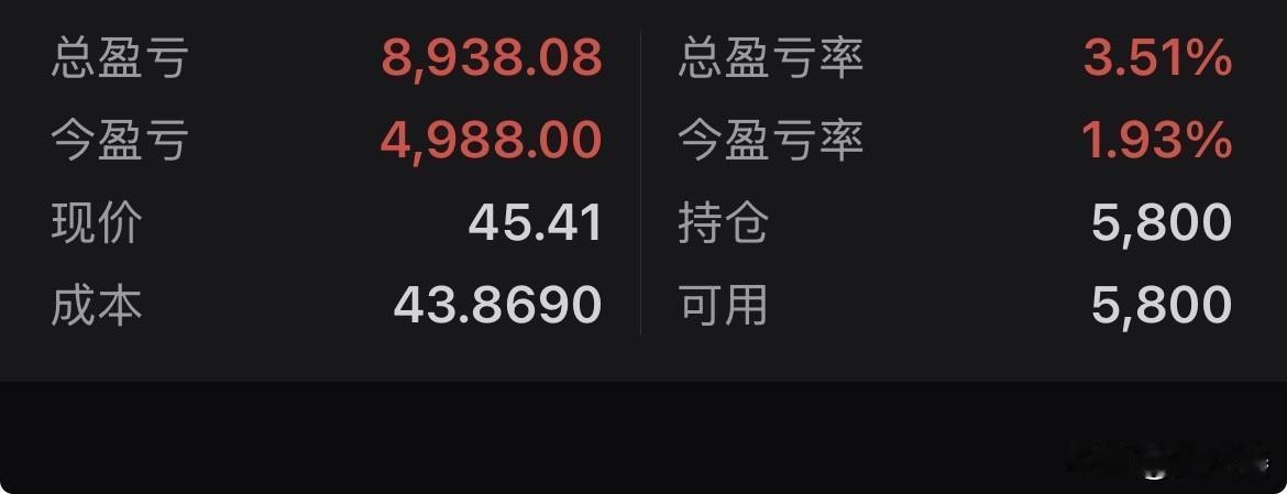 20260520
A股收盘了，看了一下帐户，还好是红的，今天是520，给自己一个
