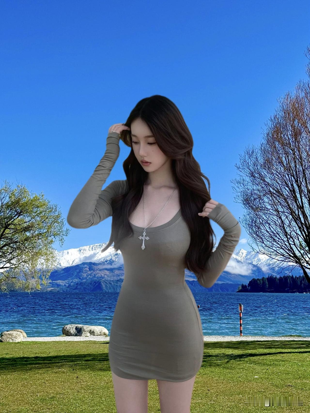 在雪山与湖泊间，感受自然的宁静与美丽。