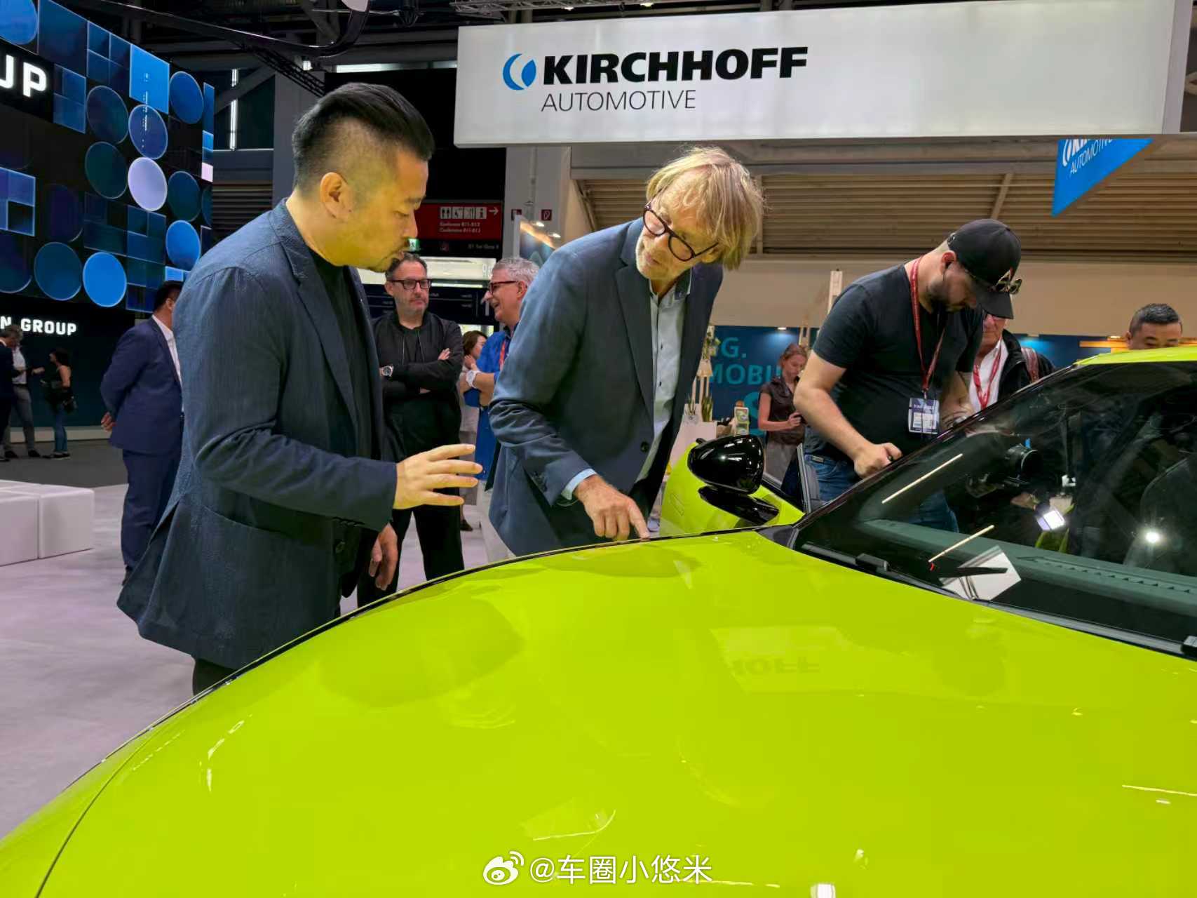 原创设计在世界顶级汽车工业国大放异彩！全新小鹏P7欧洲首秀，在慕尼黑车展引众多外