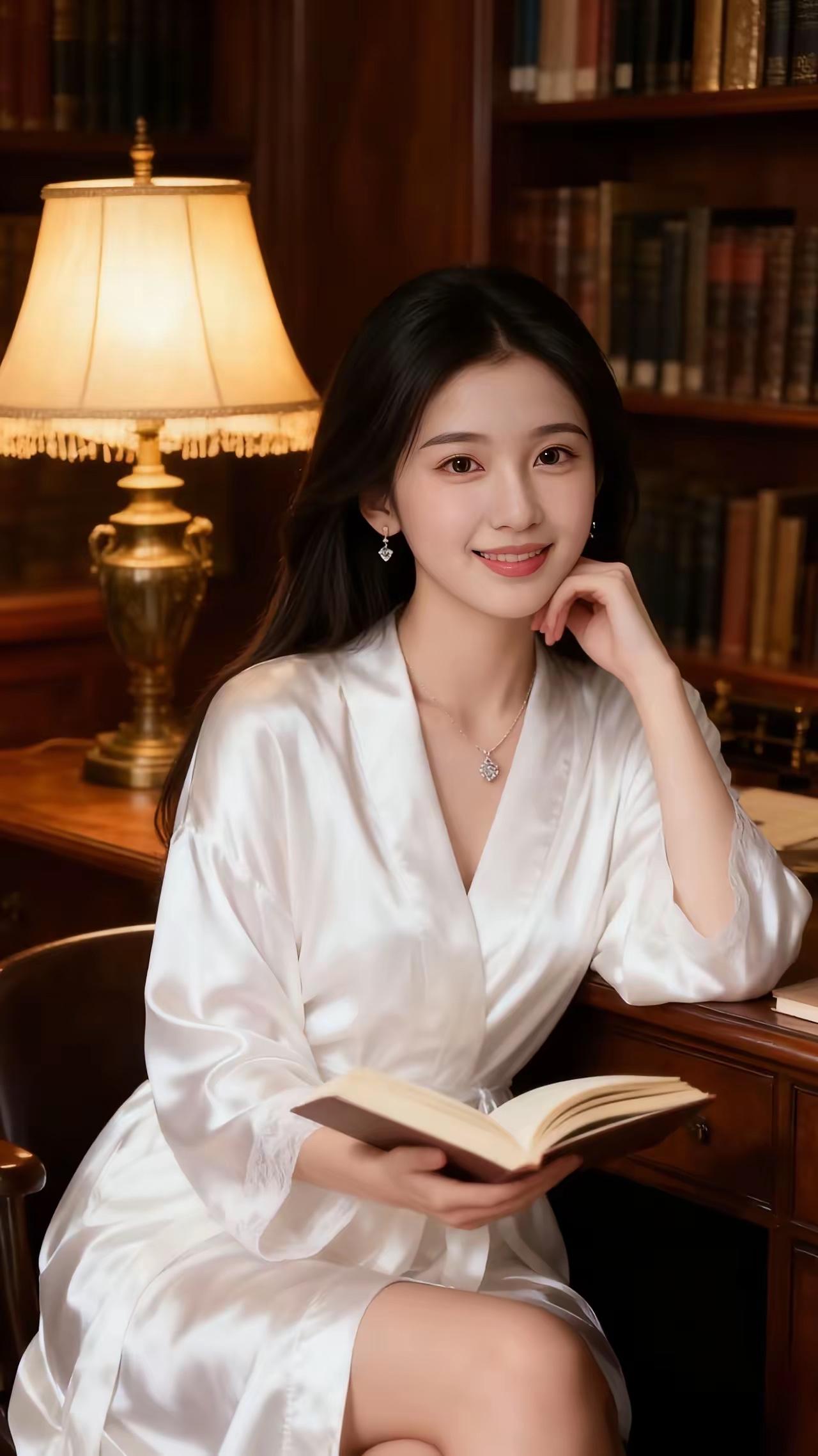 书香中的温柔时光，静享阅读的美好。