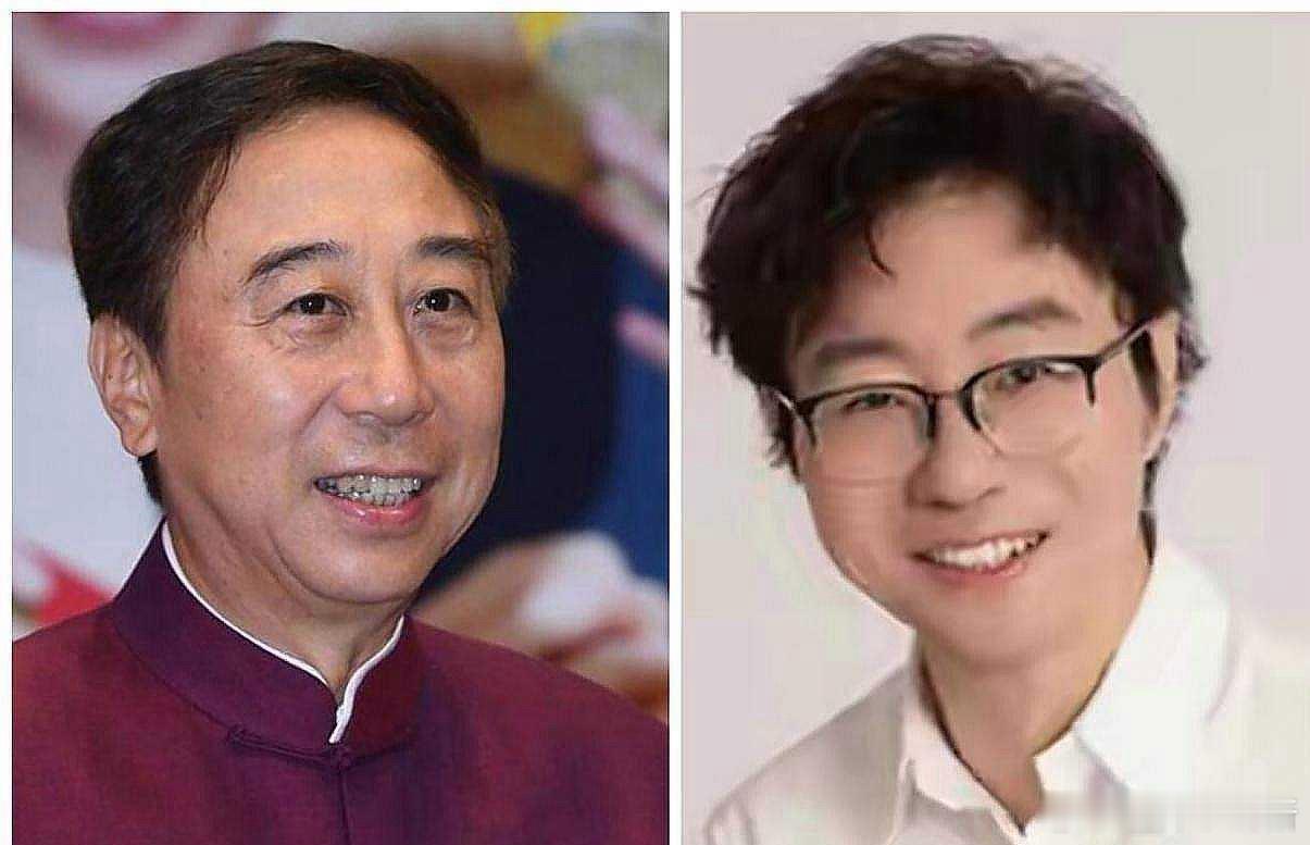 冯巩家的基因很强大，冯巩姐弟几人共用一张脸，如今儿子也继承了家族脸。冯巩也是很有