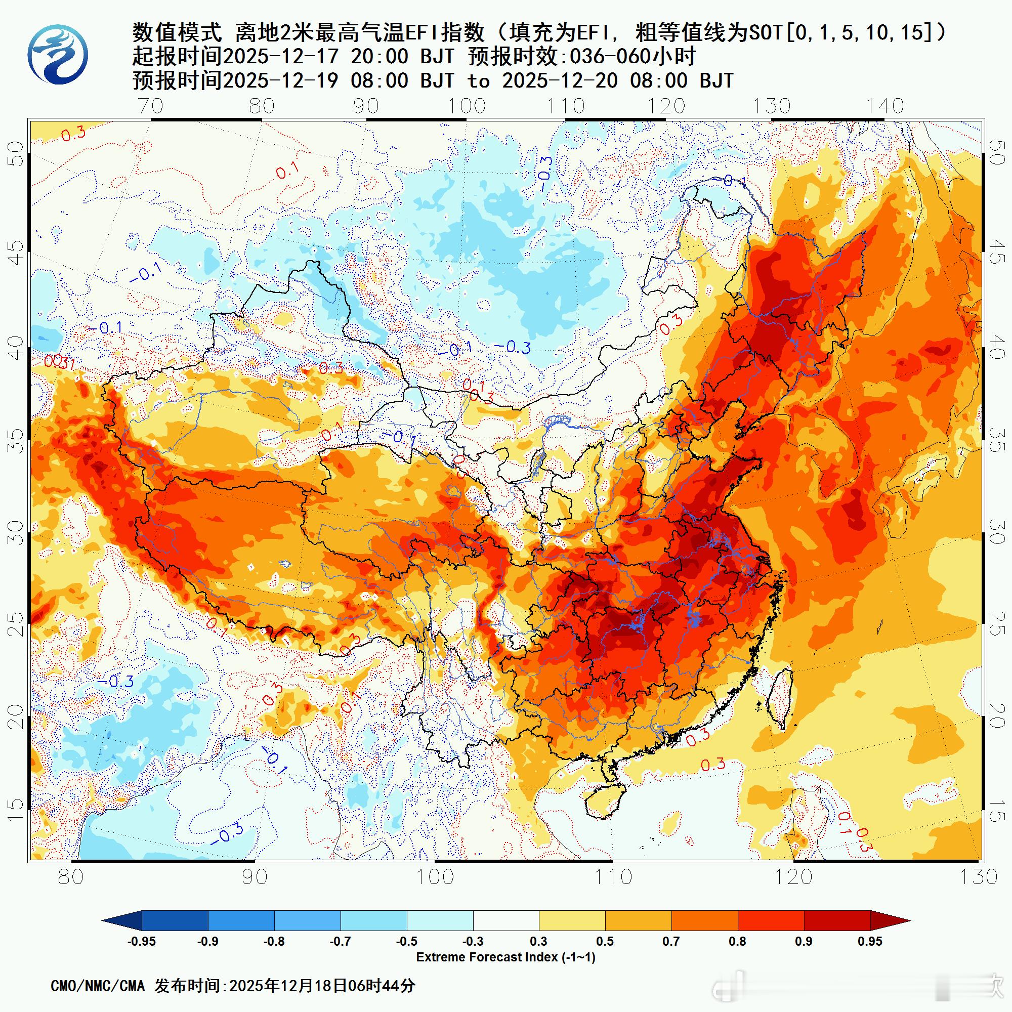 【气温震荡 总体偏暖】今明2天，我国多地气温上升，大幅偏暖。今天在青海北部、甘肃